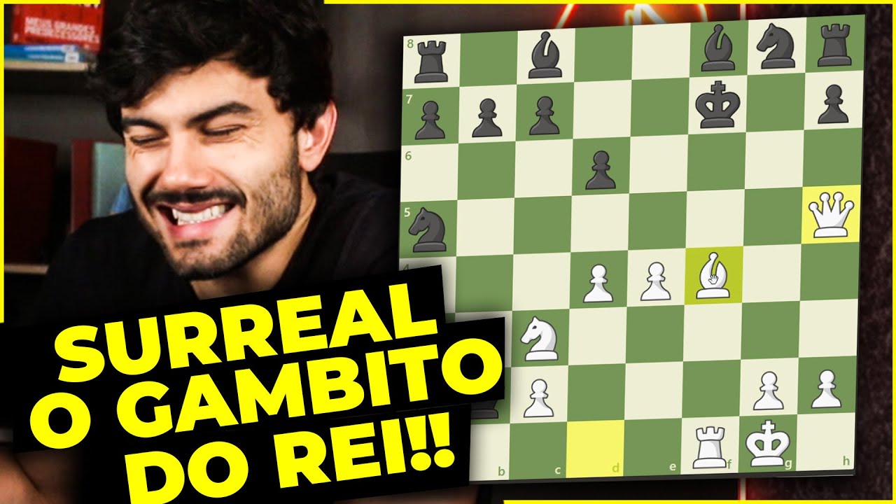 Sacrifiquei todas as peças no Gambito do Rei, veja o que aconteceu...