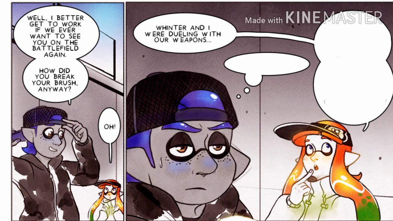 A Brush Mixed With Love (Splatoon Comic Dub)