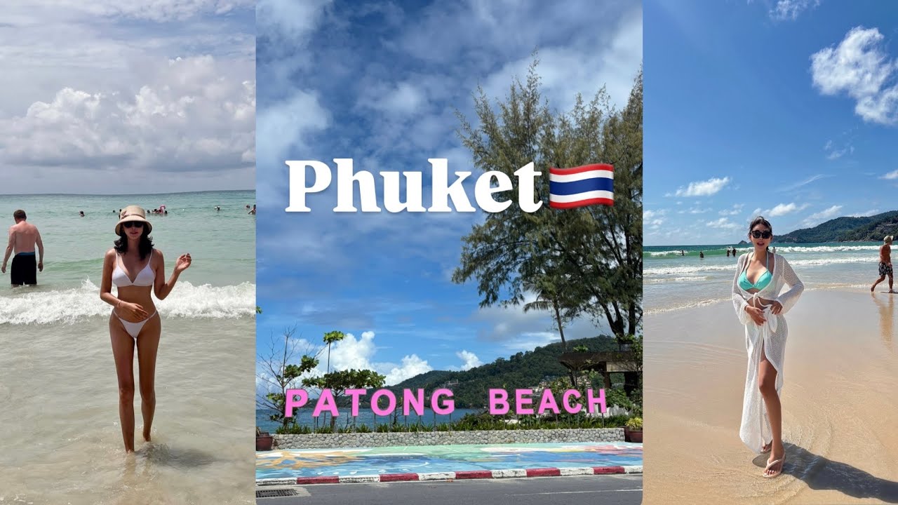 Phuket🇹🇭푸켓6박7일-정실론,⛱️카론비치,카타비치👙,반싼시장,씨푸드마켓🦐,빅씨마트,야시장맛집,현지식당,🏍️오토바이렌트,2종소형면허,파통비치 먹고자고수영하고 끝난 여행👀