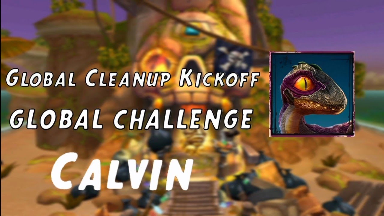 Temple Run 2 - Earth Day | Global Challenge: Global Cleanup Kickoff & Unlock Calvin Pet