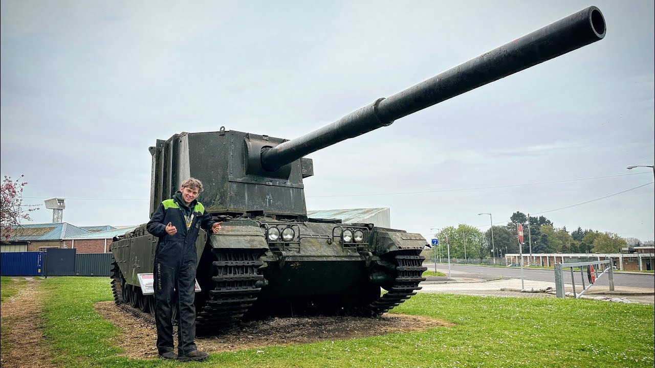 ВОССТАНОВЛЕНИЕ САМОГО БОЛЬШОГО ПУШЕЧНОГО ТАНКА В МИРЕ (FV4005)
