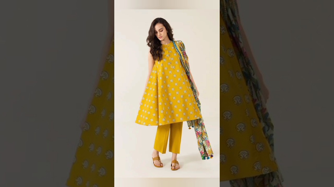Lawn Short Frock Designs 2025//Summer Short Frock Designing Ideas 2025#shortfrocksdesigns#shortfrock
