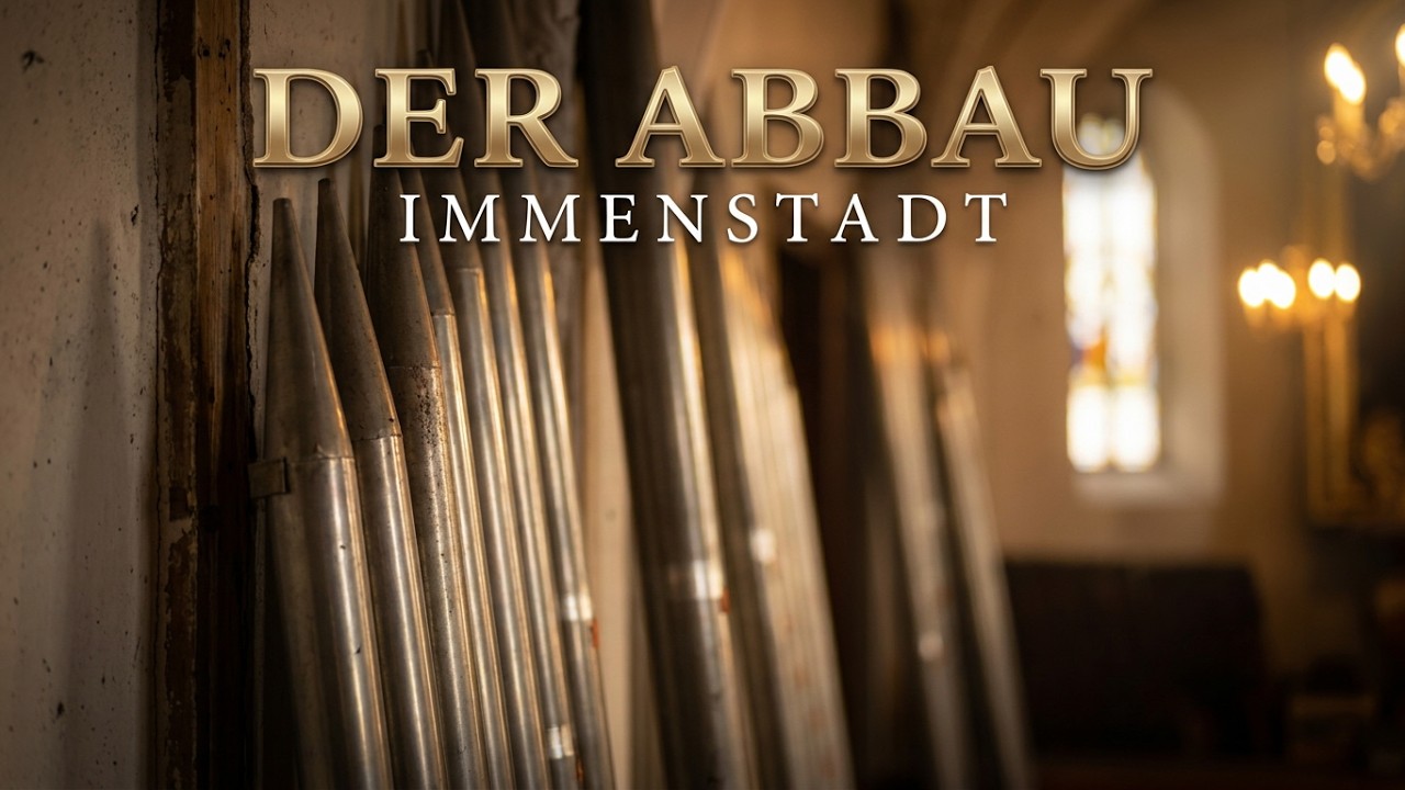 Abbau der alten Zeilhuber-Orgel in Immenstadt