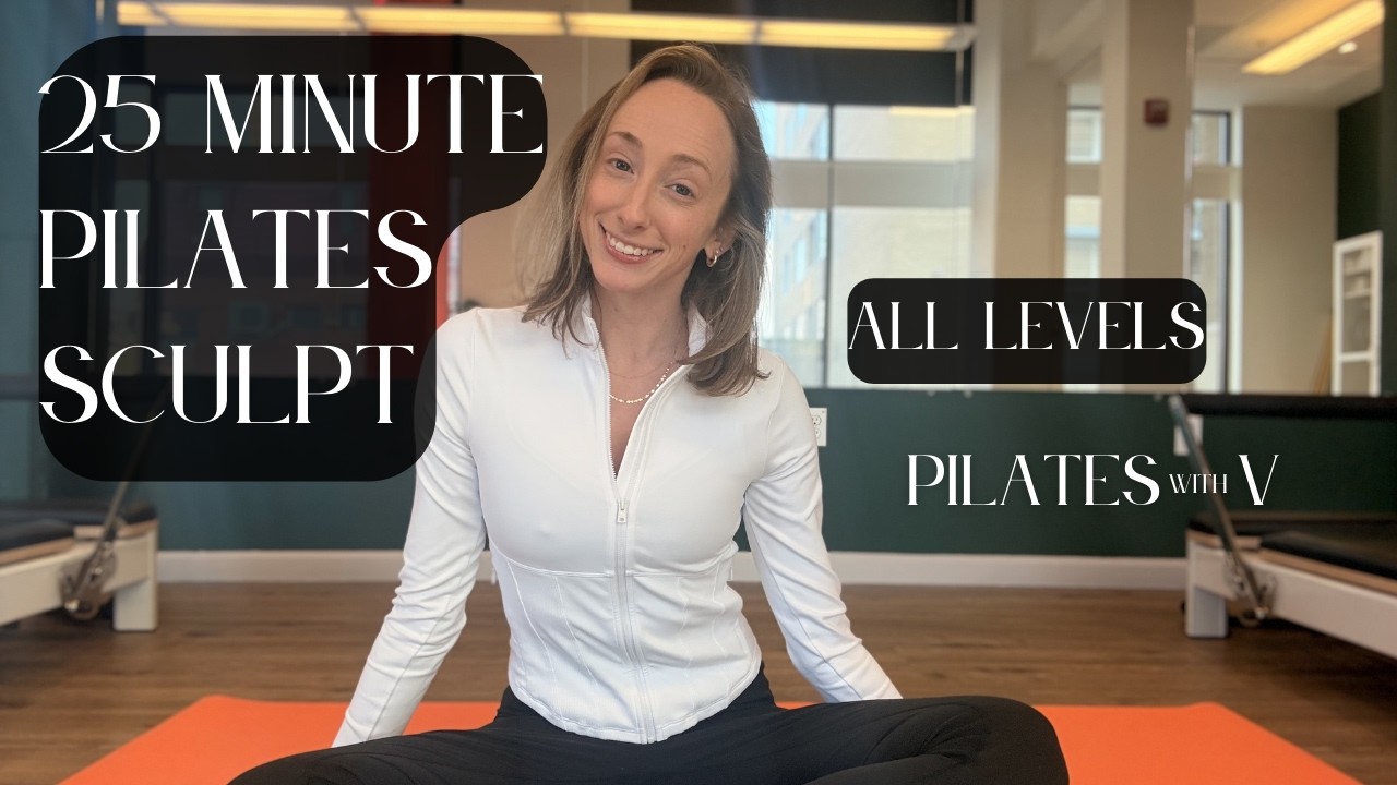 25 Min PILATES LOWER BODY SCULPT & STRENGTH | BEGINNER LEVEL