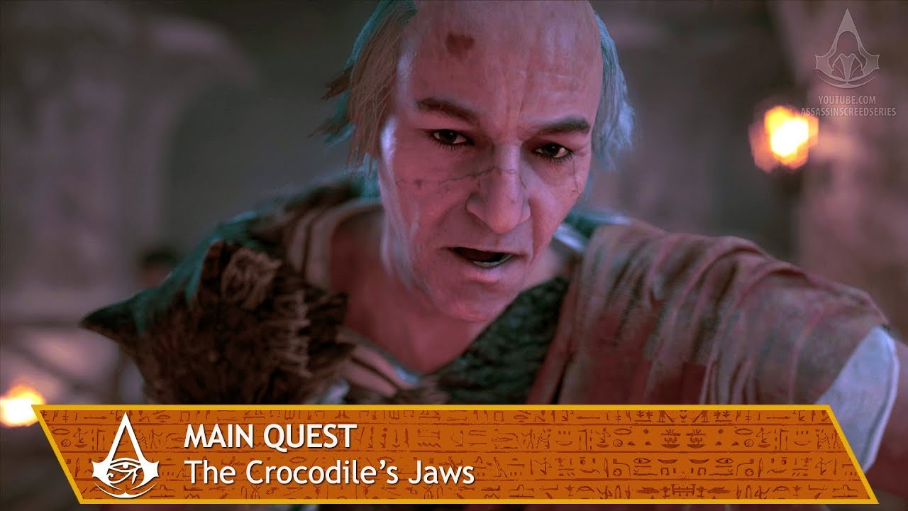 Assassin's Creed Origins - Main Quest - The Crocodile's Jaws