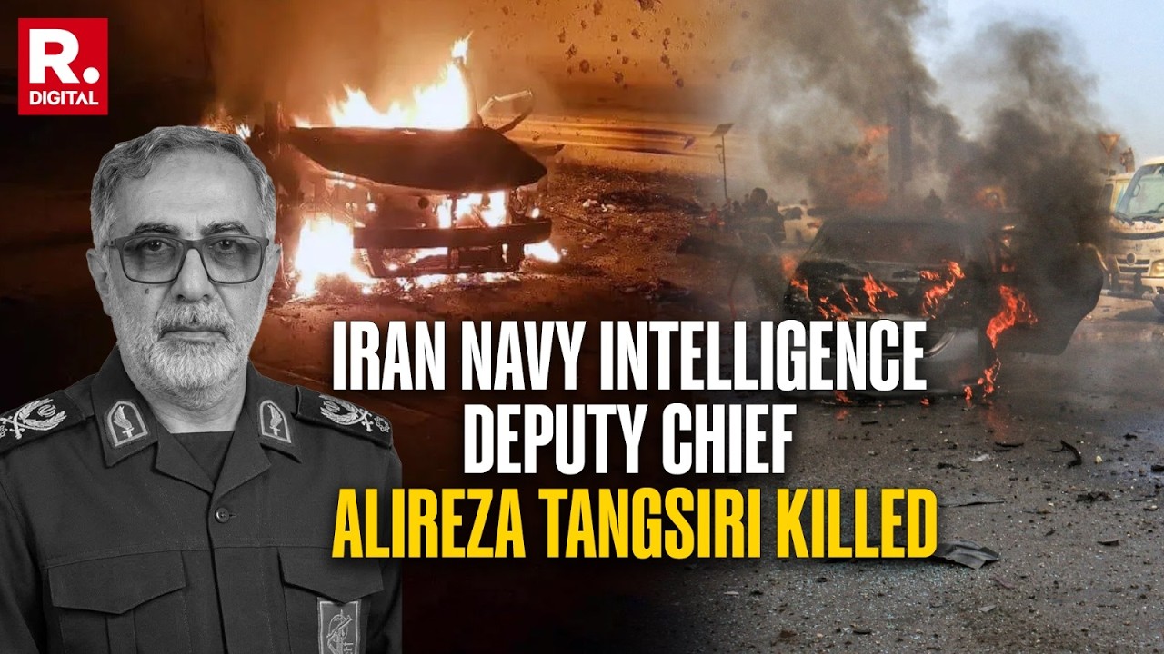 BREAKING: Iran Confirms Killing of Navy Intelligence Deputy Chief Alireza Tangsiri