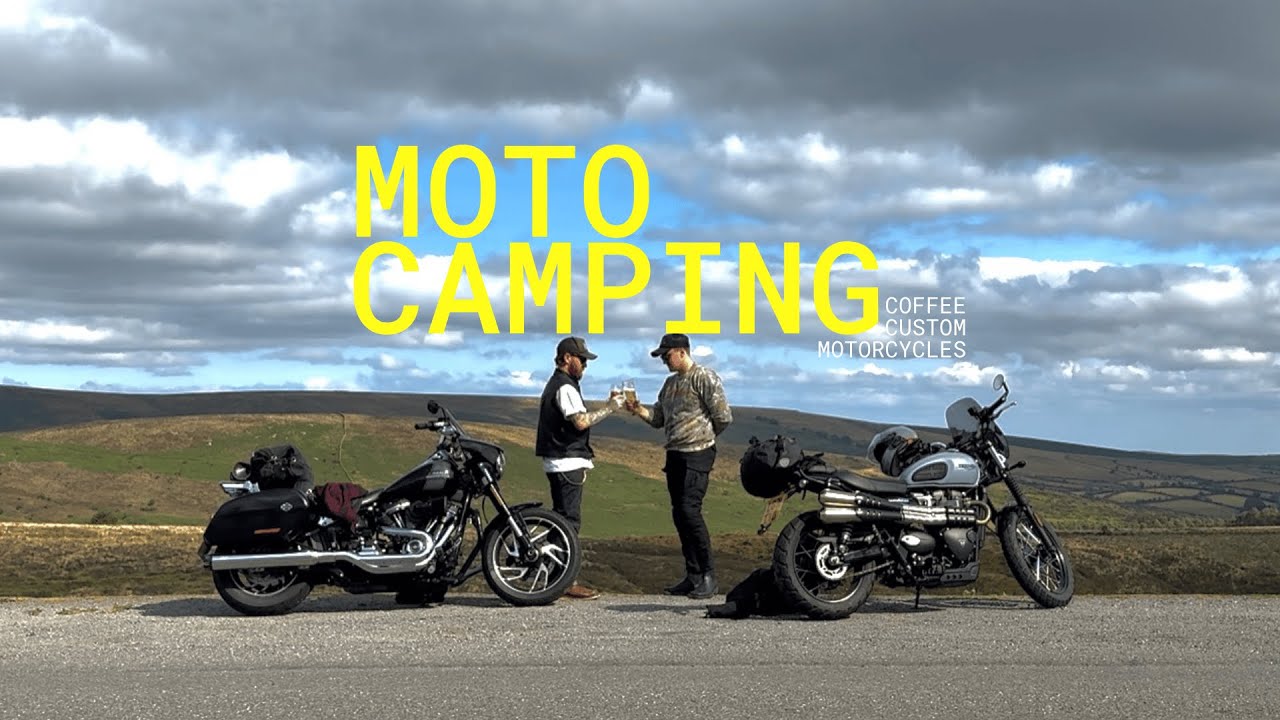 We tried moto camping in Dartmoor and this is how it went - Sport Glide & Scrambler 900