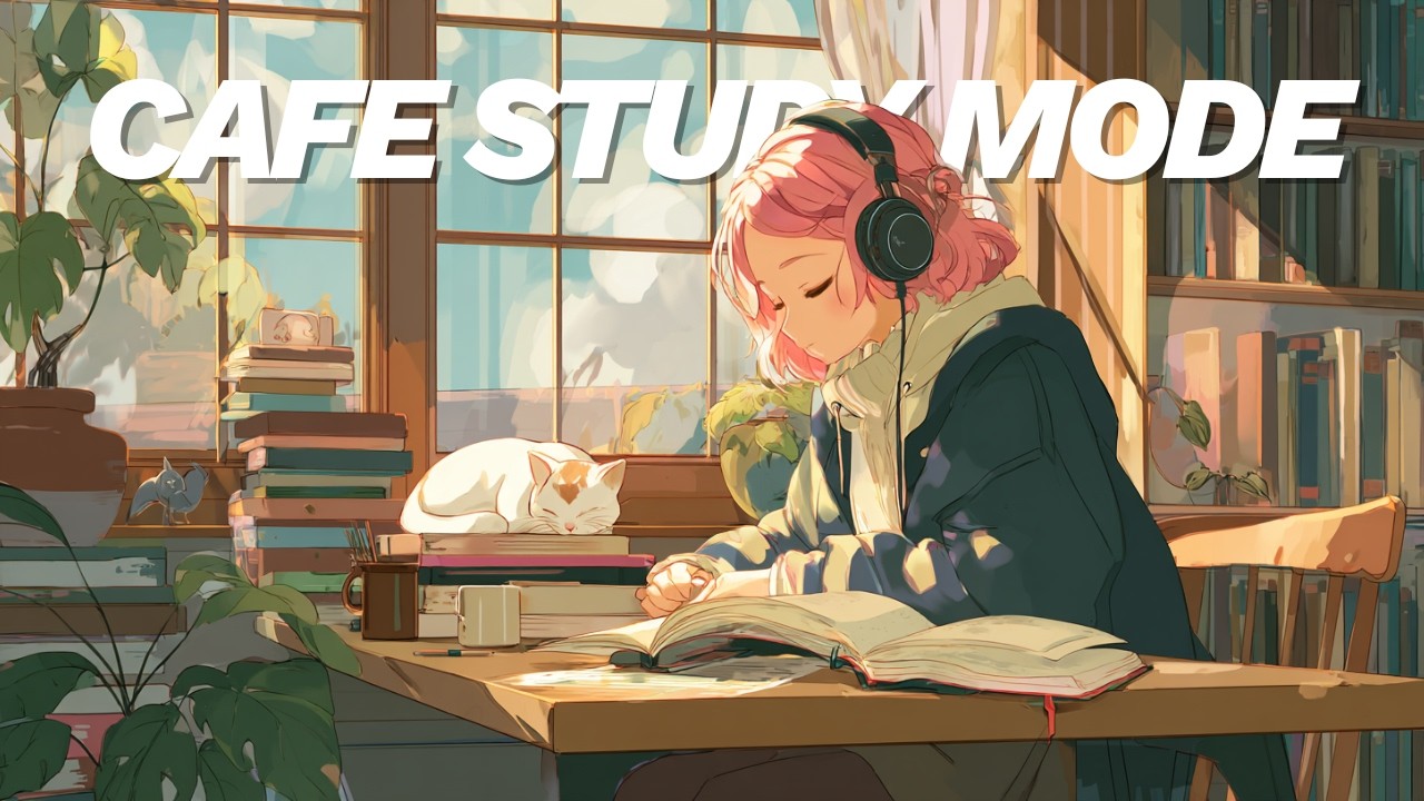 Jazzy Lofi for a Cozy Day ☕ No Ads | Relaxed Beats for Reading, Work & Café Vibes (100+ Hours)