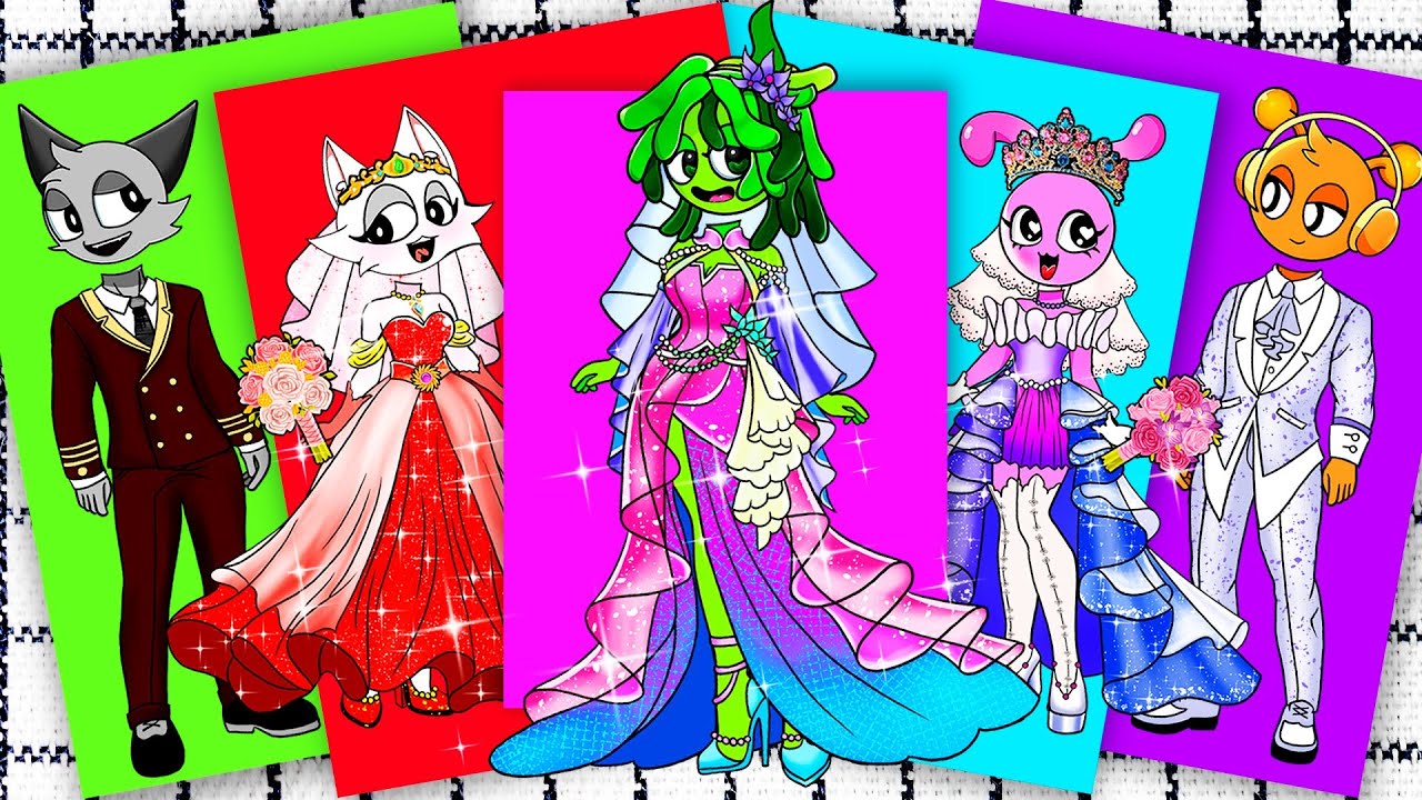[ASMR Sticker Book] Incredibox Sprunki Fantasy – A Moonlit Gala in the Enchanted Palace 🌙🏰🕯️SUS MOD