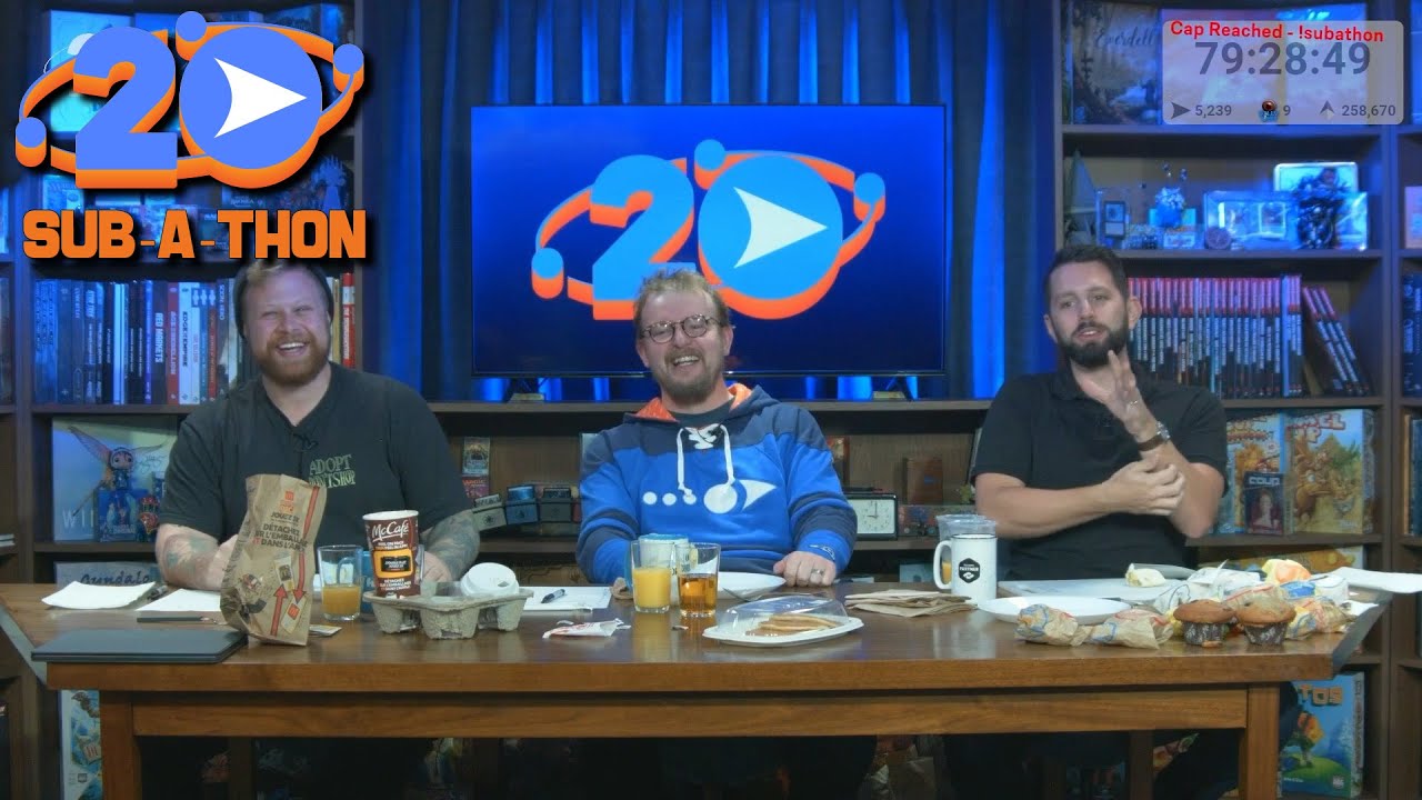 The LoadingReadyRun Morning Show w/ James, Ben & Graham || LRR20 Sub-a-thon