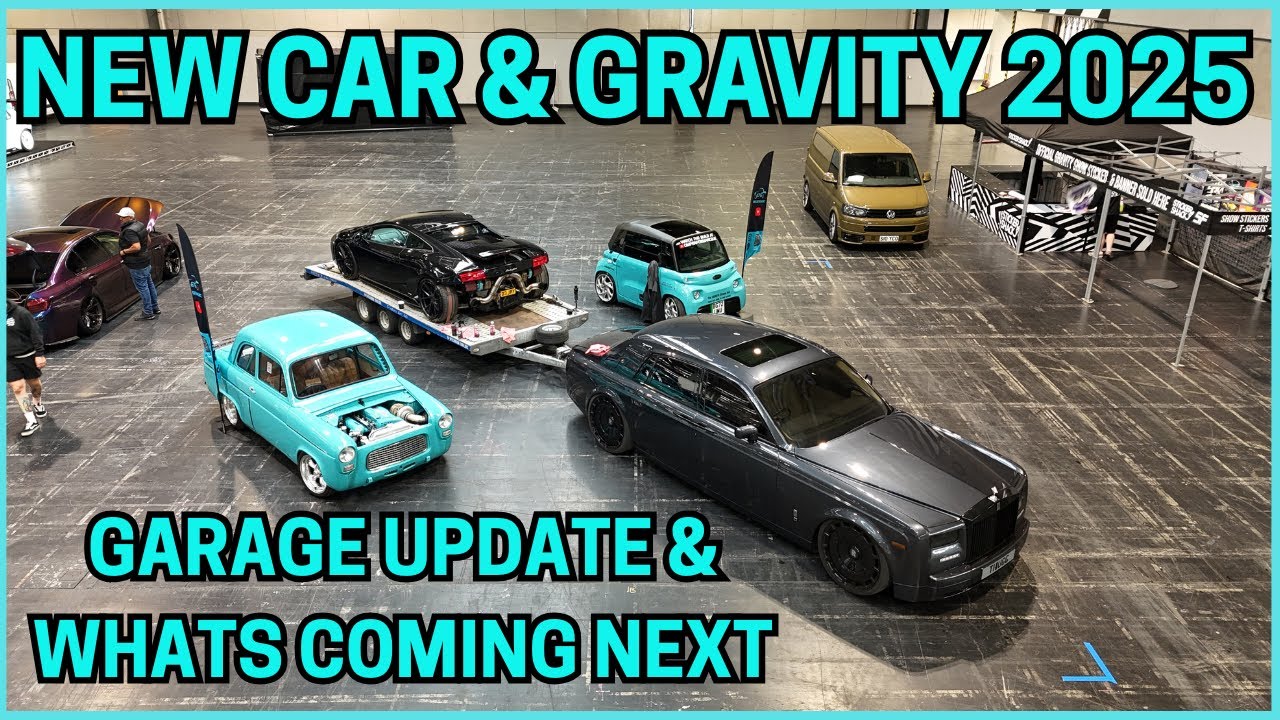 NEW Car Reveal + TWIN TURBO Lamborghini Madness! (Gravity 2025)