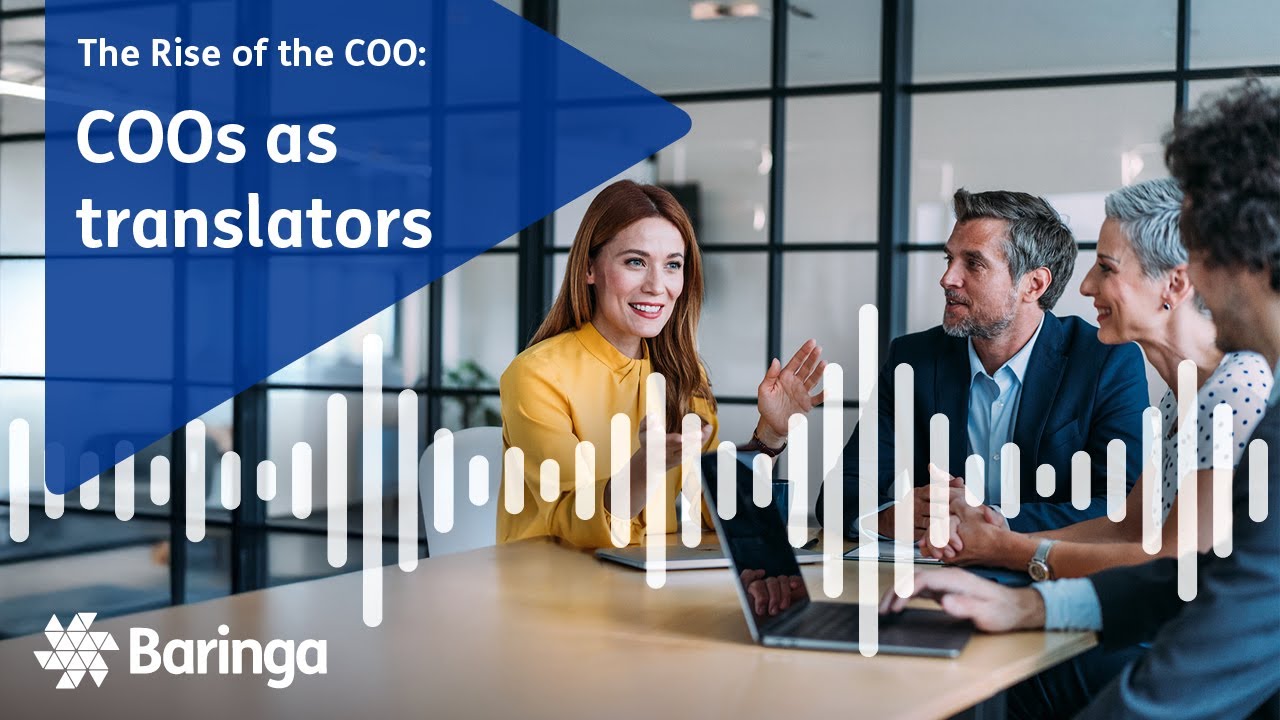 COO Network podcast - COOs as translators: Bridging the boardroom and the business