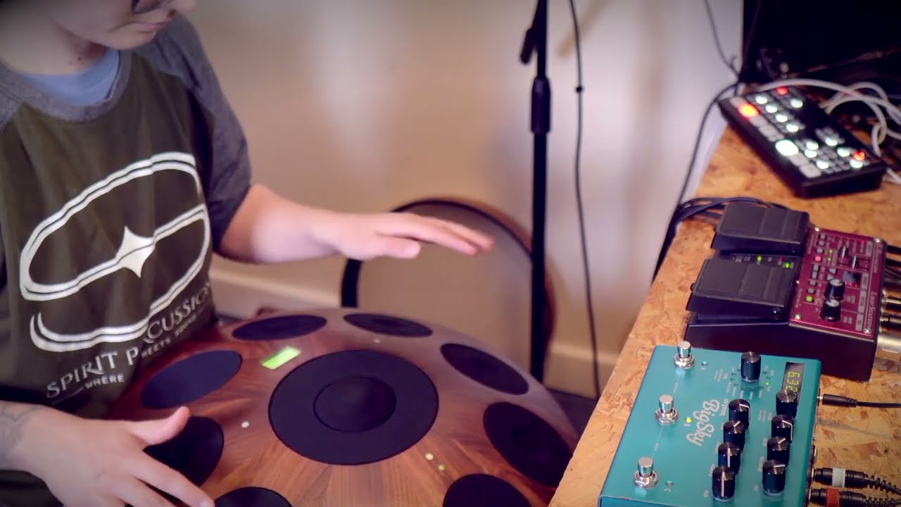 Digital Handpan + Loop Pedal | Aegean | Amy Naylor