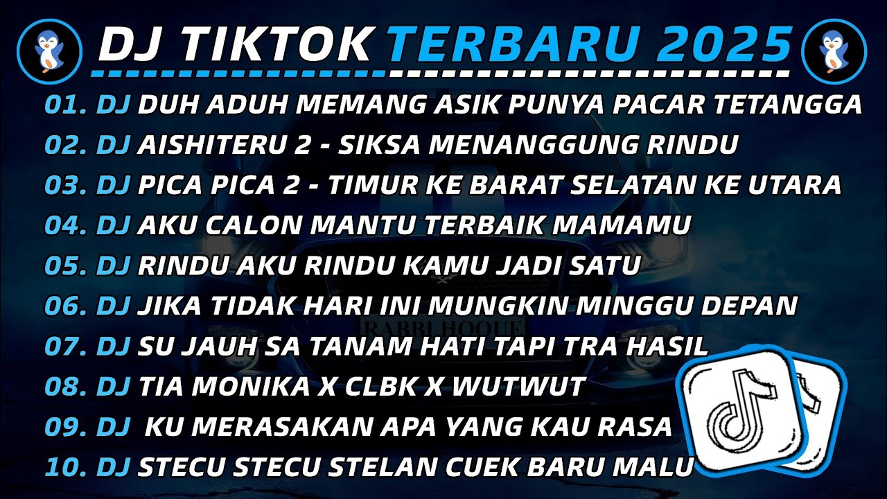 DJ TIKTOK TERBARU 2025 🎧 DJ DUH ADUH MEMANG ASIK PUNYA PACAR TETANGGA 🎵 DJ AISHITERU 2 VIRAL 