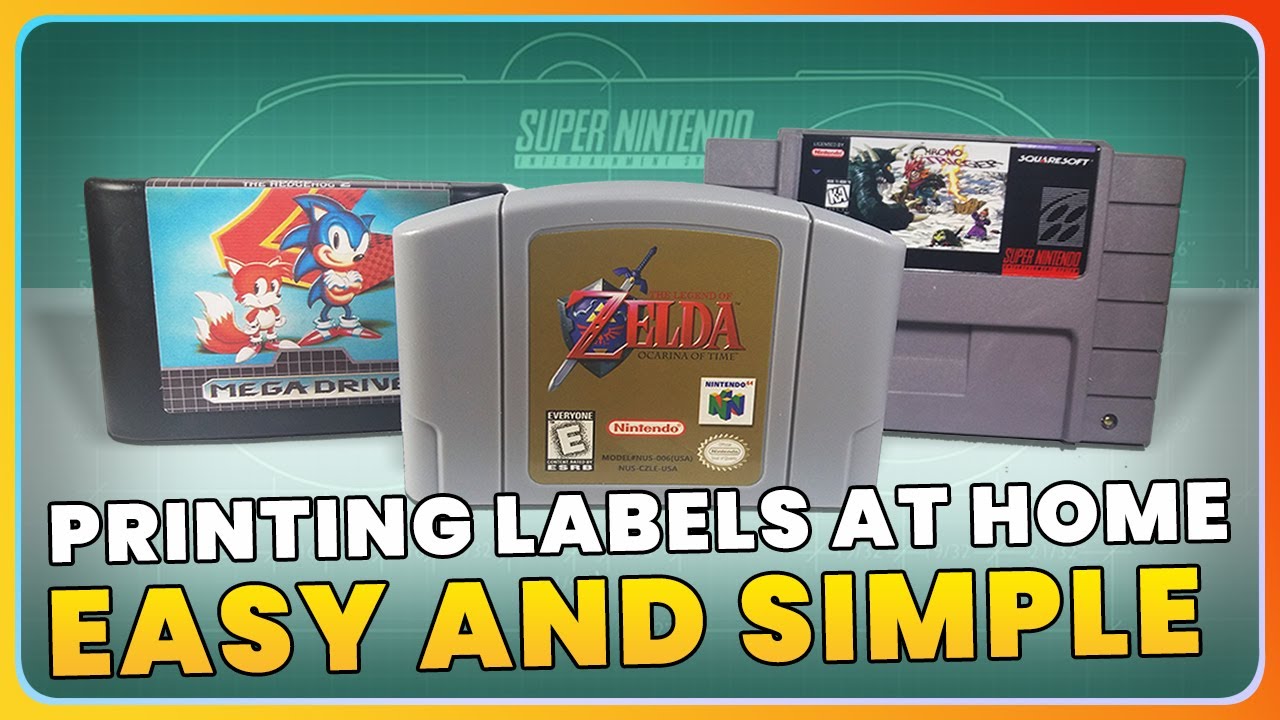 How to make labels for old cartridges simply and cheaply