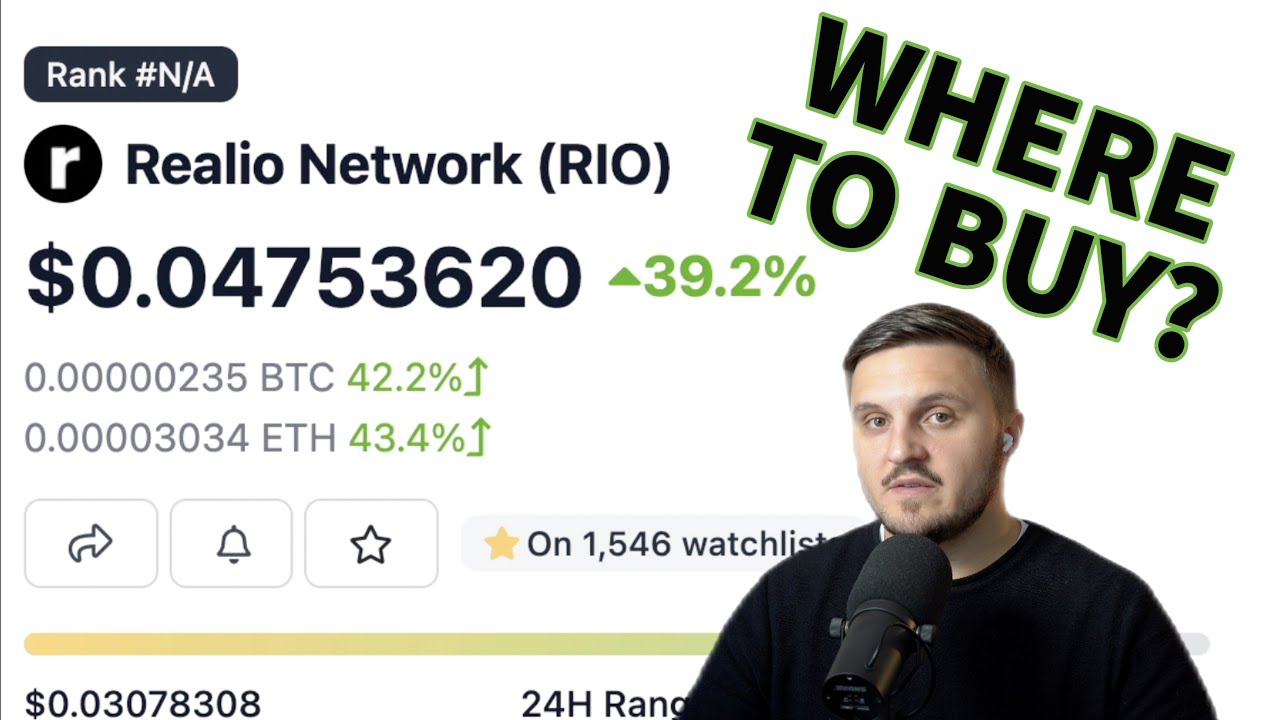 Realio Network (RIO) - How To BUY! Buy and sell RIO tokens in 1 min! 🔥🔥🔥