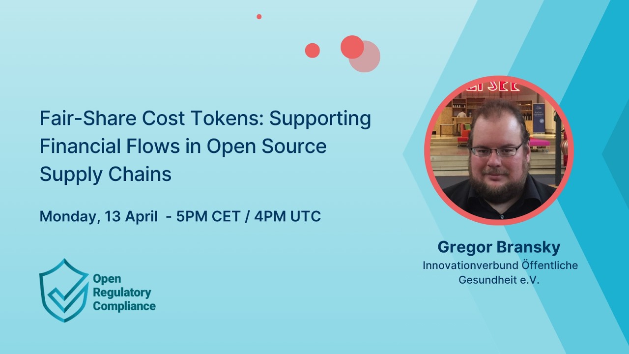 Fair-Share Cost Tokens: Supporting Financial Flows in Open Source Supply Chains