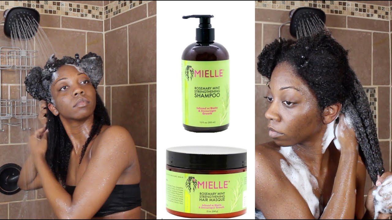 Maybe next time Mielle... | Wash Day ft. MIELLE ORGANICS ROSEMARY MINT LINE | Review & Demo