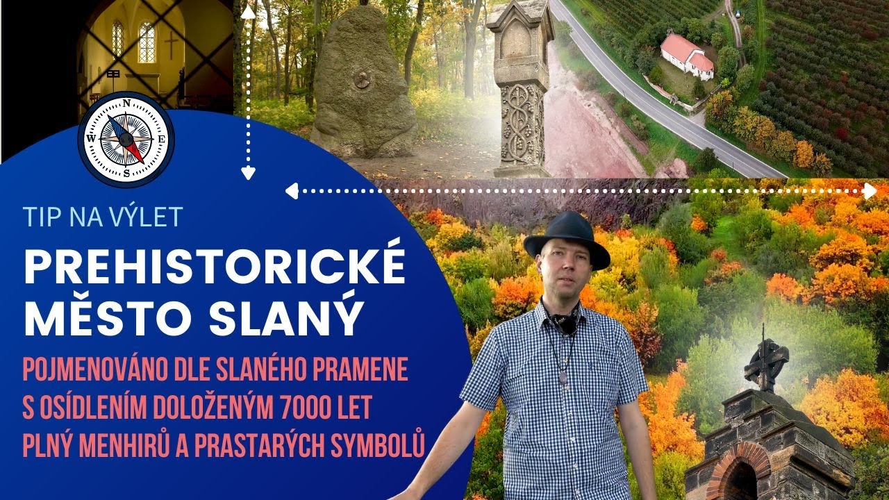 Prehistorické město SLANÝ - pojmenováno dle slaného pramene s osídlením doloženým 7000 let