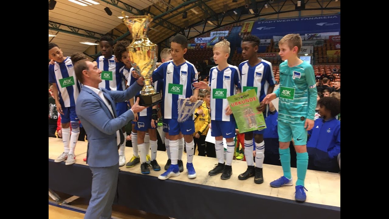 Allianz Cup Dessau Juniors Cup 2020 der U11 Finale Hertha BSC Berlin vs. FC Utrecht
