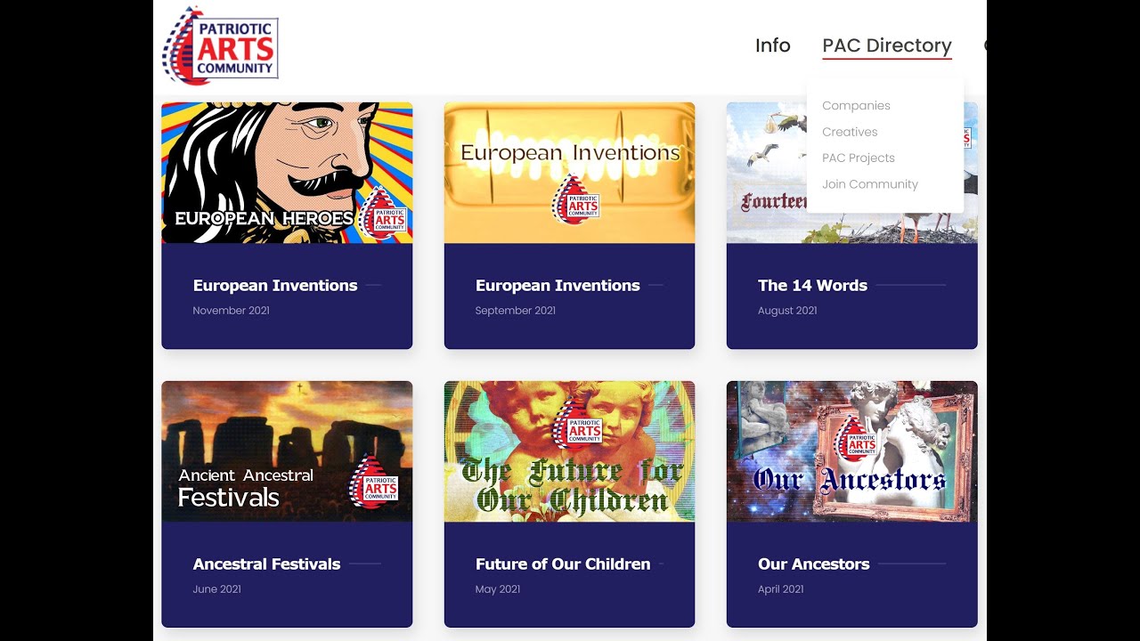 Patriotic Arts Community