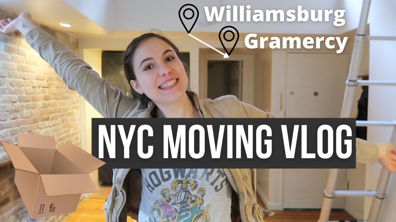 NYC MOVING VLOG (Part 2) | realistic to Manhattan from Brooklyn