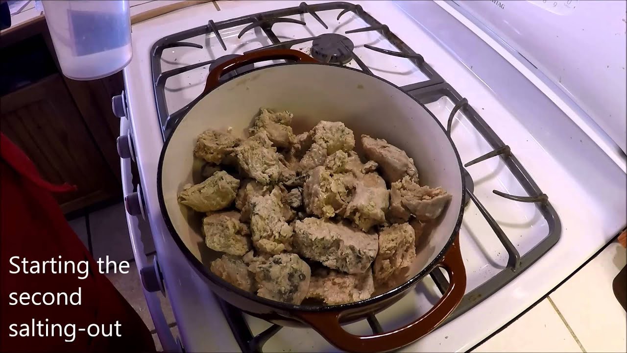 Salting-Out Soap Scraps, part 2 -- salting out