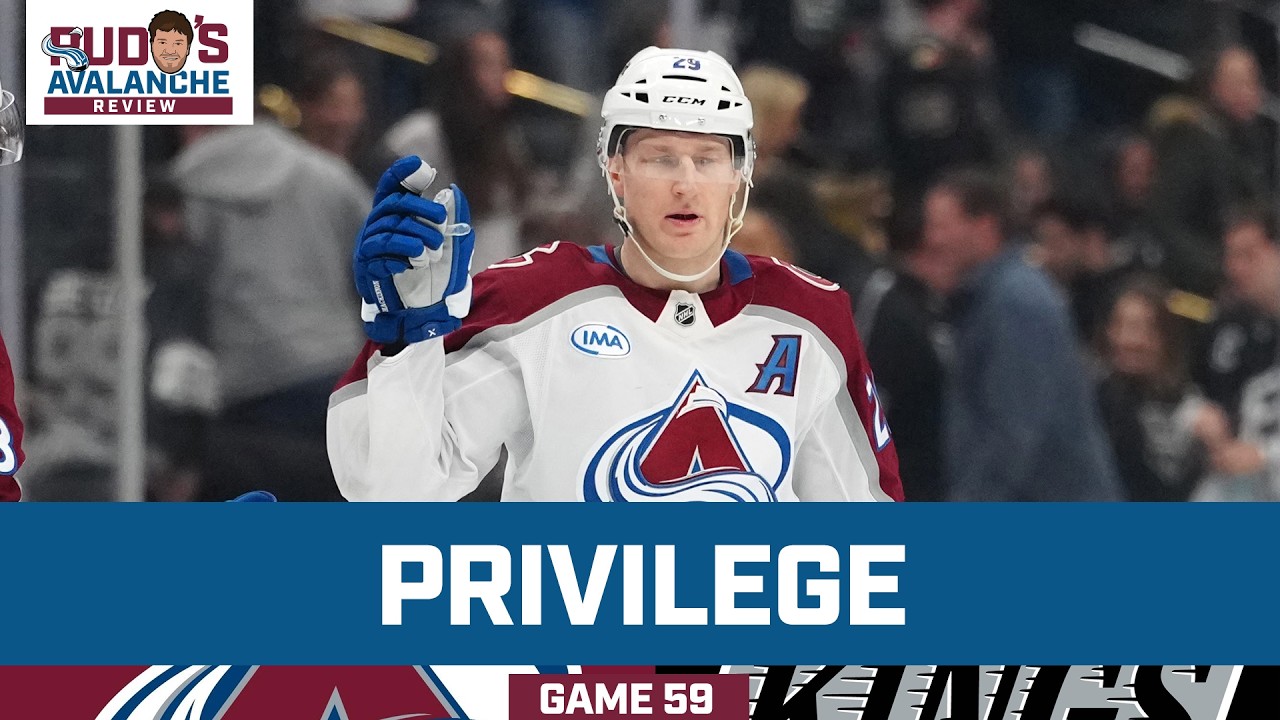 Watching Nathan MacKinnon Is Still A Privilege | Avalanche Review Game 59