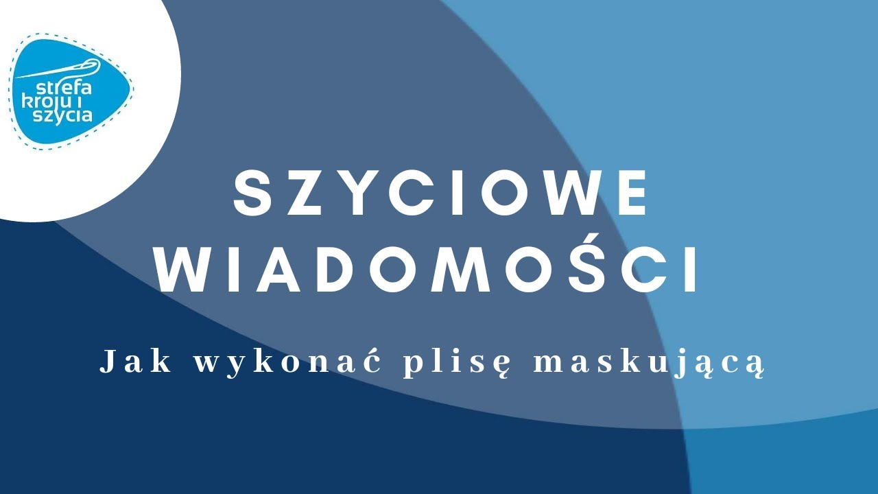 JAK WYKONAĆ PLISĘ MASKUJĄCĄ W TYLE