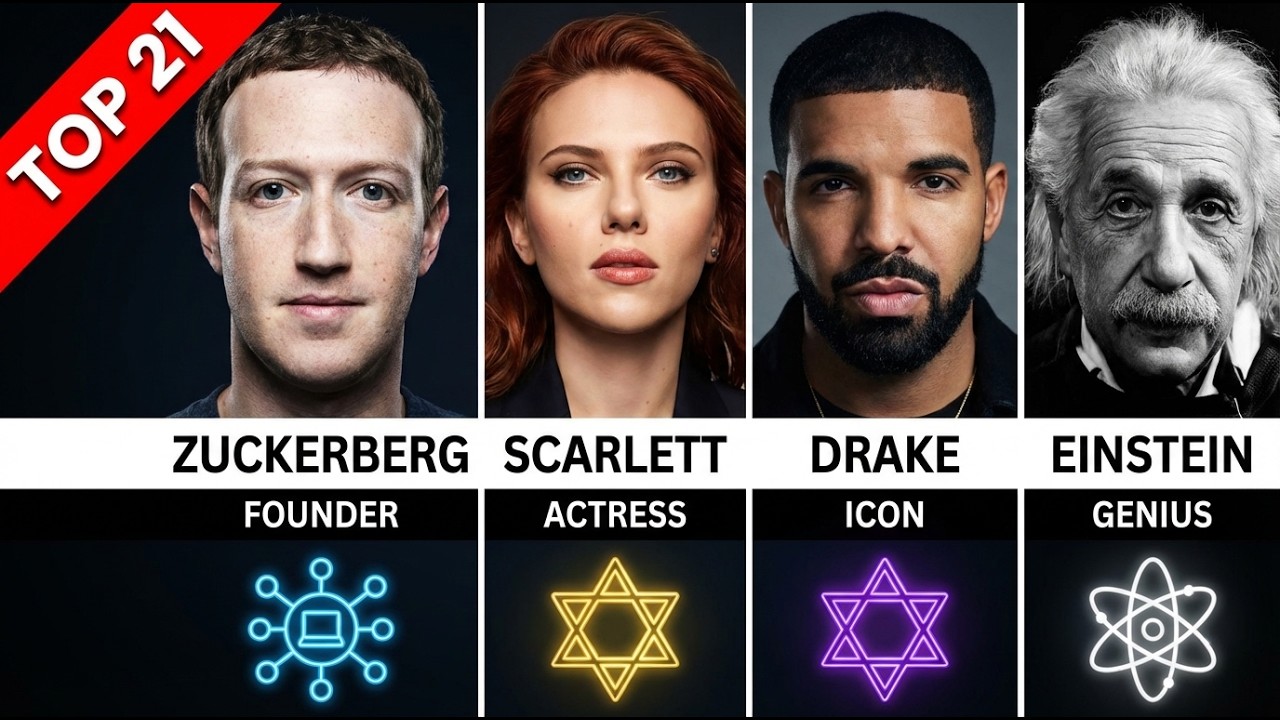 Top 21 Jewish Celebrities | Famous Jews