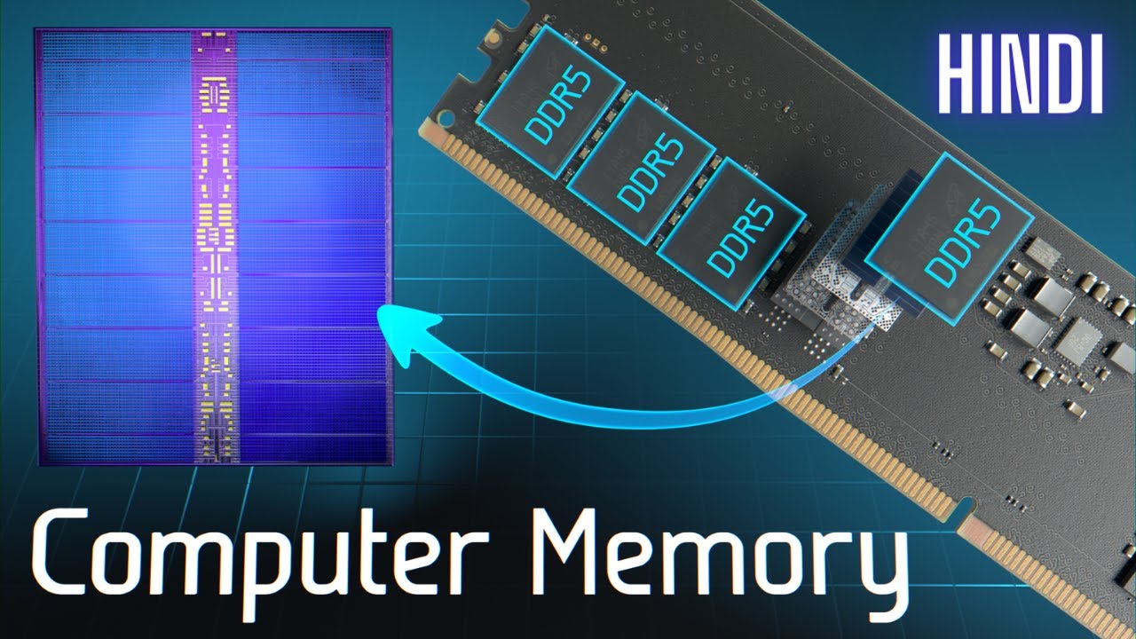 How does Computer Memory Work? 💻🛠 कंप्यूटर मेमोरी कैसे काम करती है?