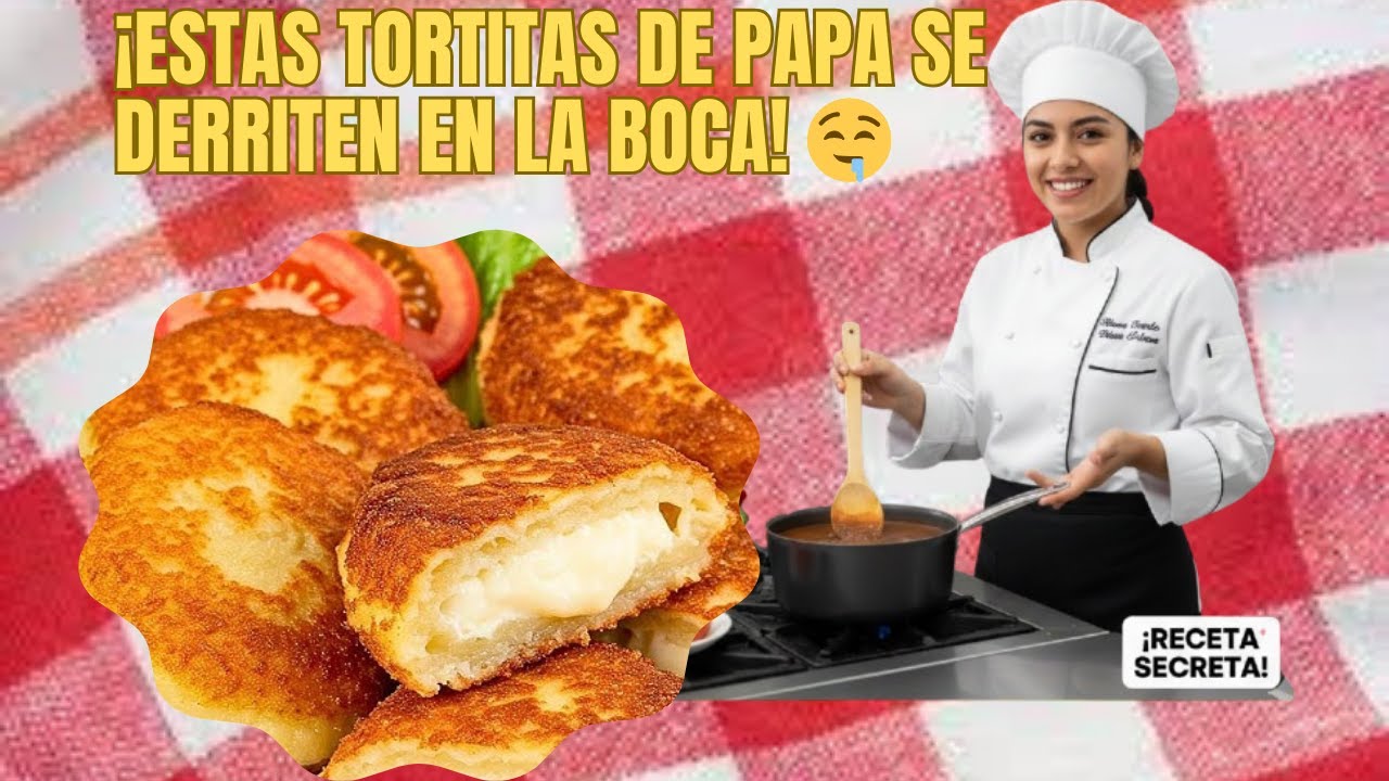 ESTAS TORTITAS DE PAPA SE DERRITEN EN LA BOCA ¡¡¡