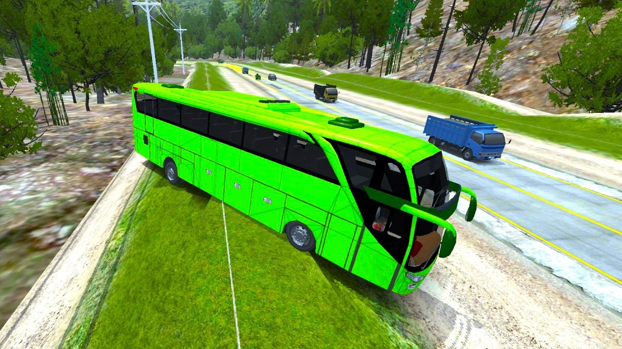 😍Bus Simulator: 3D Bus Games:Bus Simulator ll🔥 new euro coach ll NEW BUS SIMULATOR INDONESIA #games