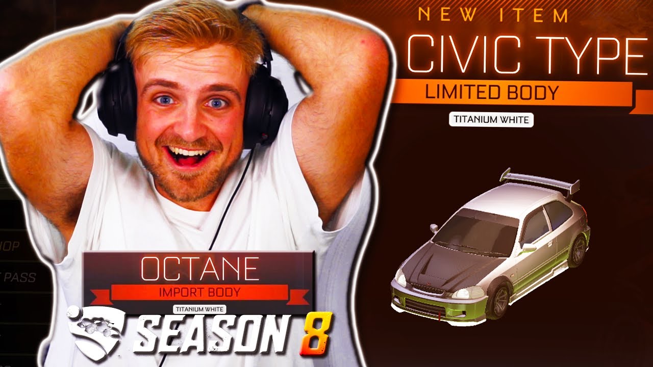 How You Can Get The INSANE Titanium White Honda Civic Type R-LE & WHITE OCTANE in Rocket League!