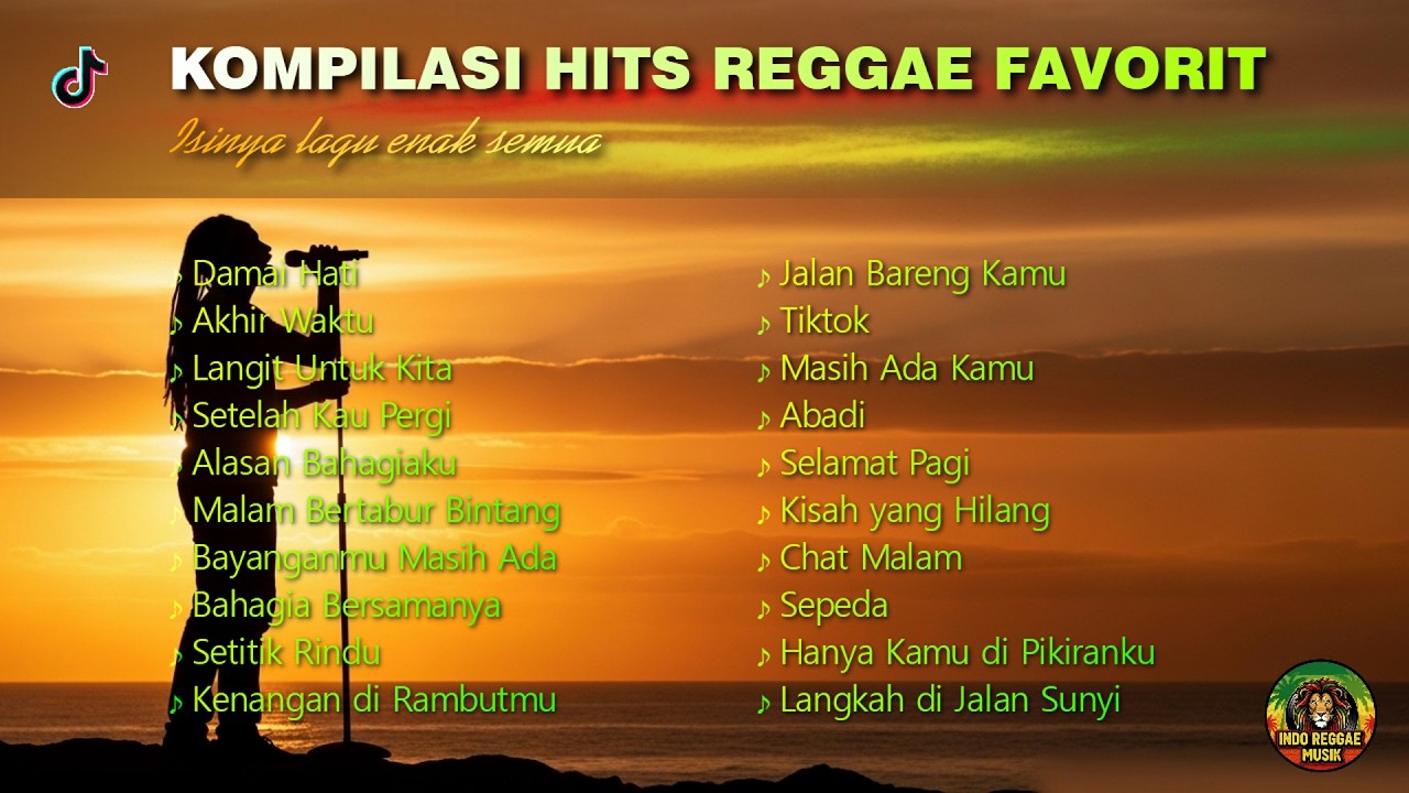 Kompilasi hits reggae favorit ✨ Isinya lagu enak semua