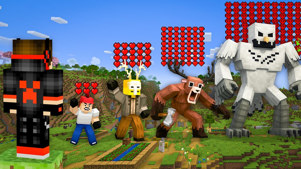 Which 99 Nights Character is Most Powerful In Minecraft!!