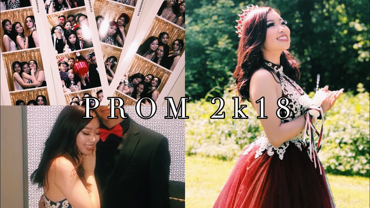 GRWM: My Prom vlog + surprise date | Fruitypoppin