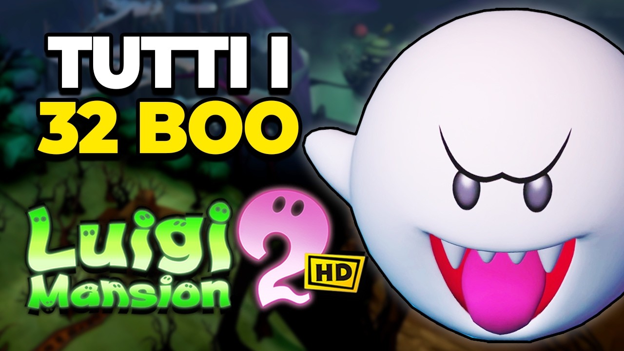 Come CATTURARE TUTTI i BOO in Luigi's Mansion 2 HD
