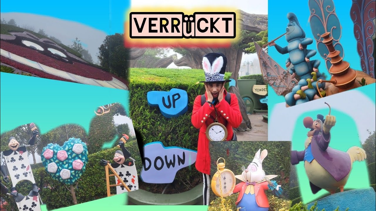 Das verrückte Labyrinth von Alice (Disneyland Teil 2)