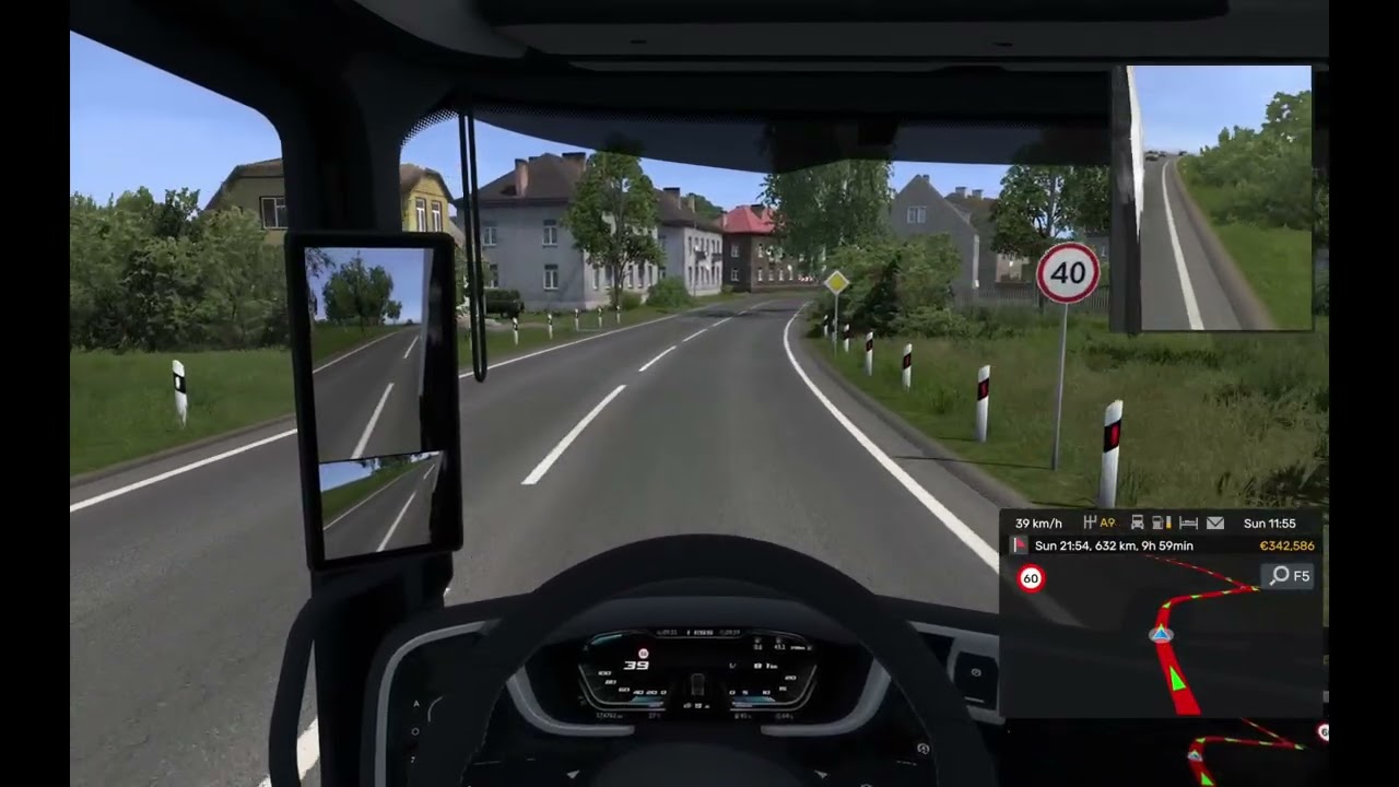 Euro Truck Simulator 2 - Kaliningrad, Russia to Tallinn, Estonia P1