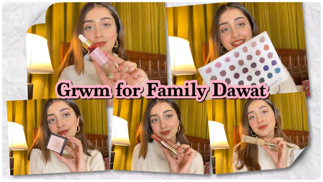 GRWM for Family Dawat | Makeup Tips for Beginners | Easy and Simple Everyday Look