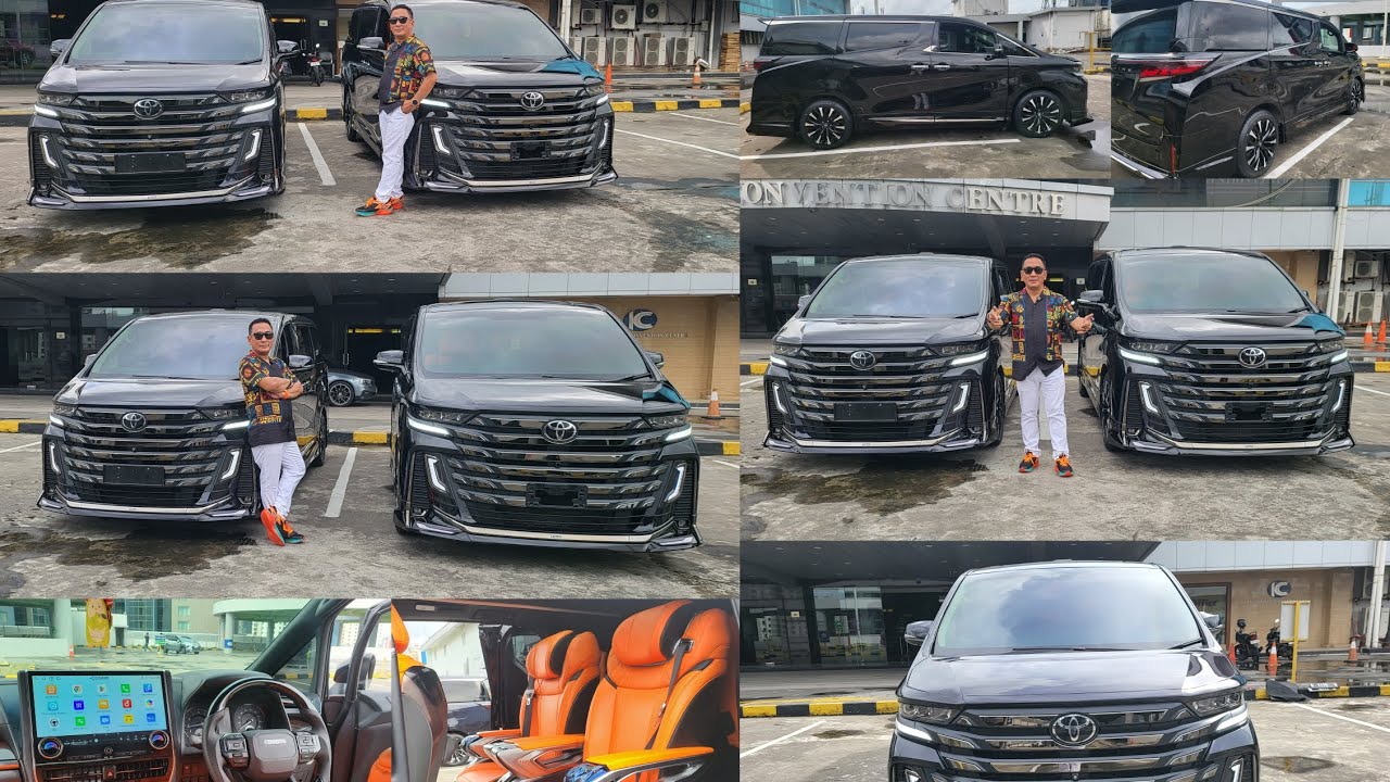  Alphard 2020 & Vellfire 2017 Upgrade Vellfire 2025 Modelista 2025 FullSpec Eksterior Interior Panel