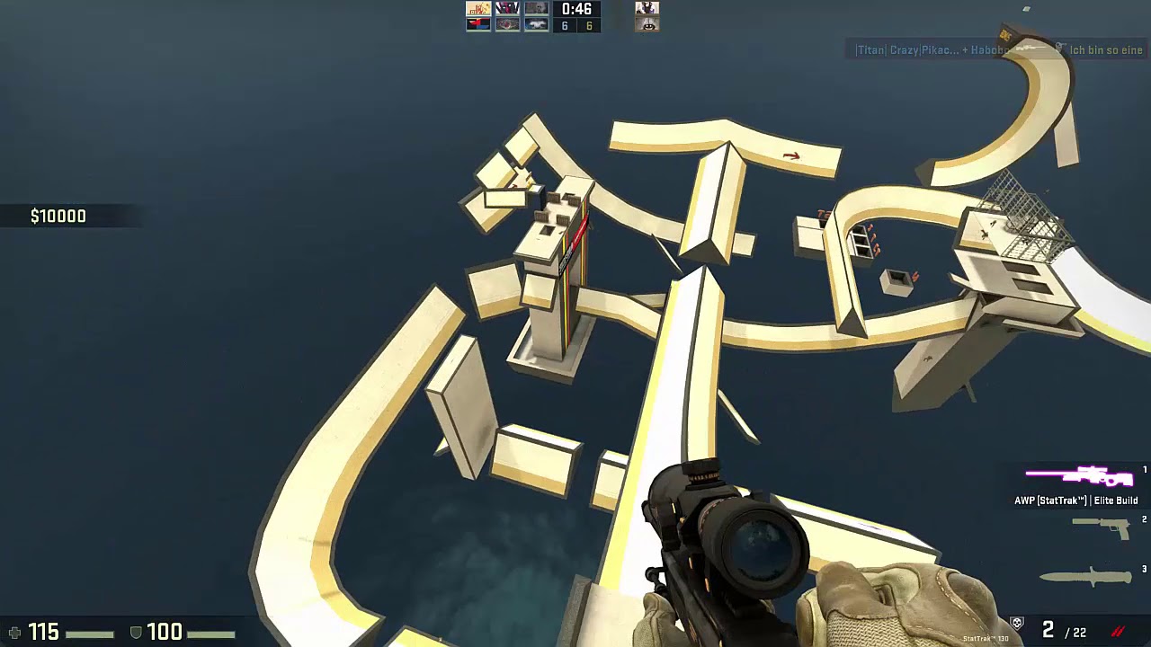 CsGo Combat Surf Montage | Wildfire |