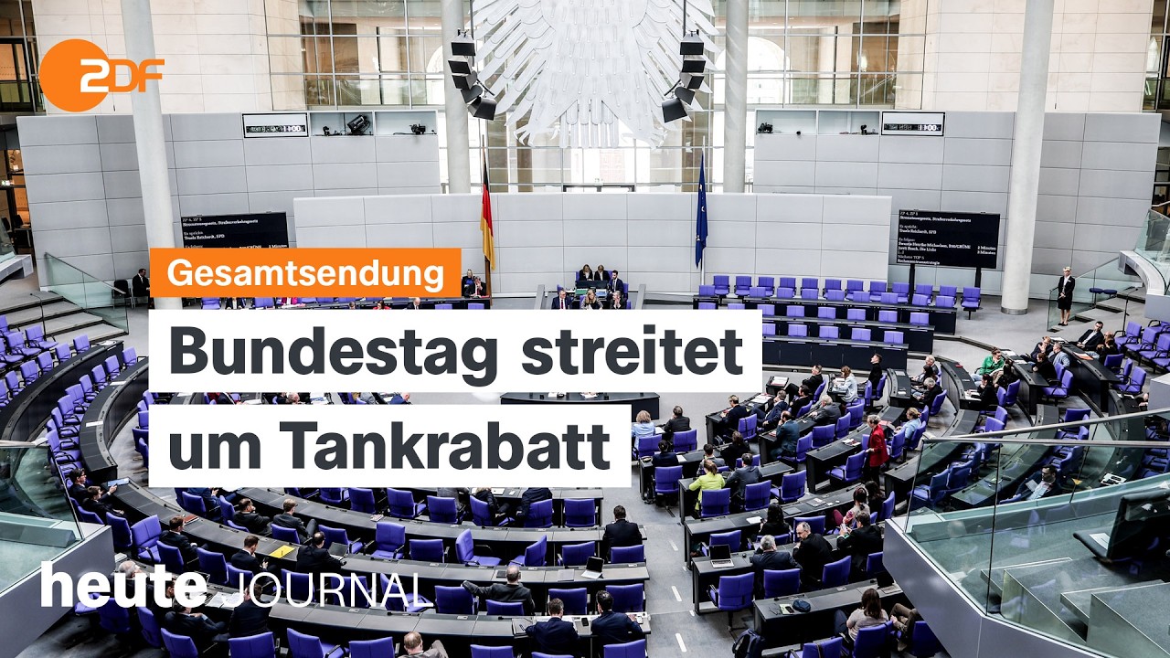 heute journal vom 16.04.2026 Debatte um Energiepaket, Libanon-Waffenruhe, AfD blockiert Richterwahl