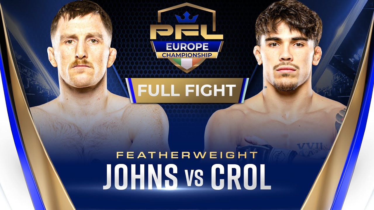 Brett Johns vs David Tonatiuh Crol | PFL Dublin Full Fight