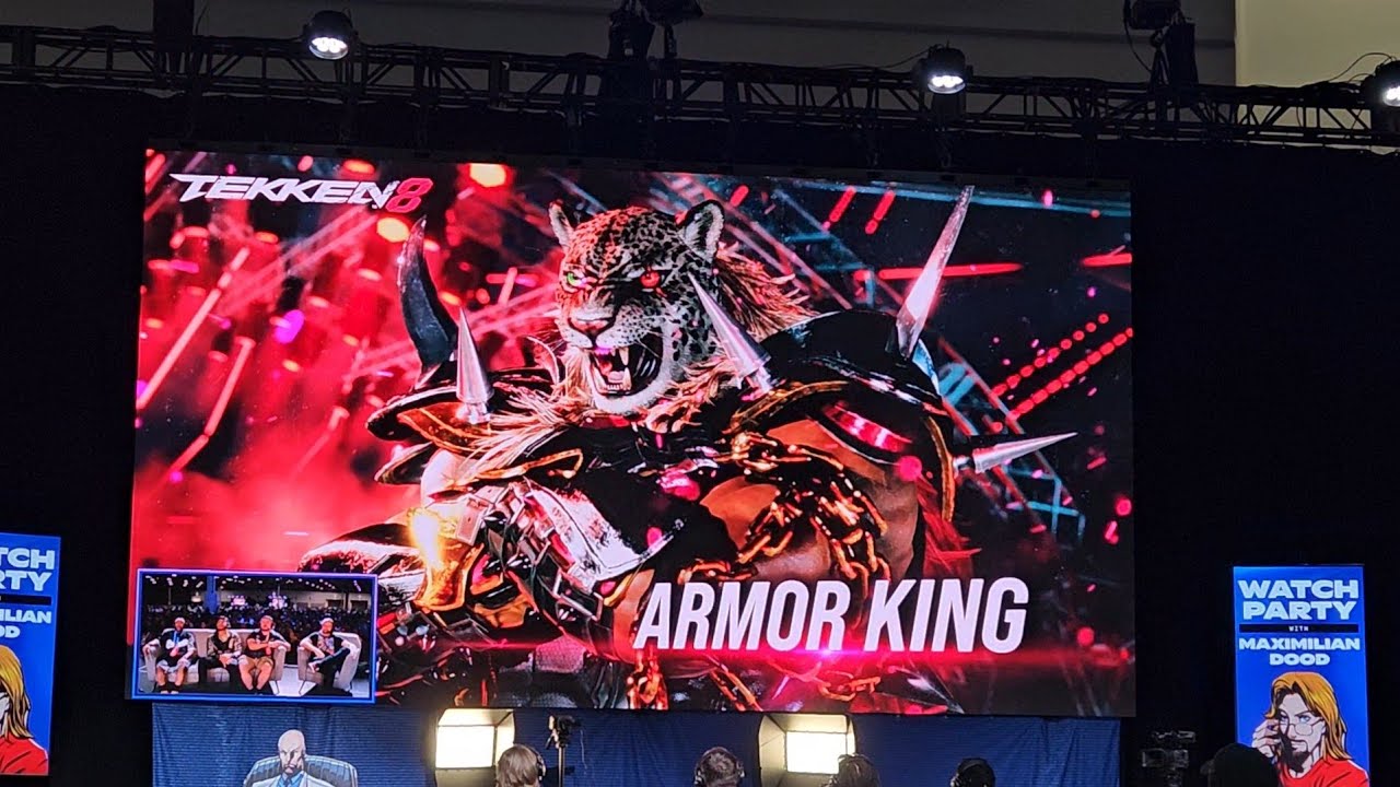 Tekken 8 - Armor King Gameplay Trailer Live Reaction EVO 2025