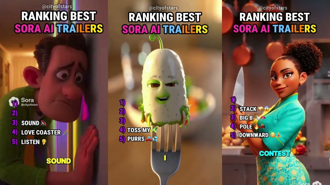 18 MINUTES OF BEST SORA AI TRAILERS 🗣️🔥