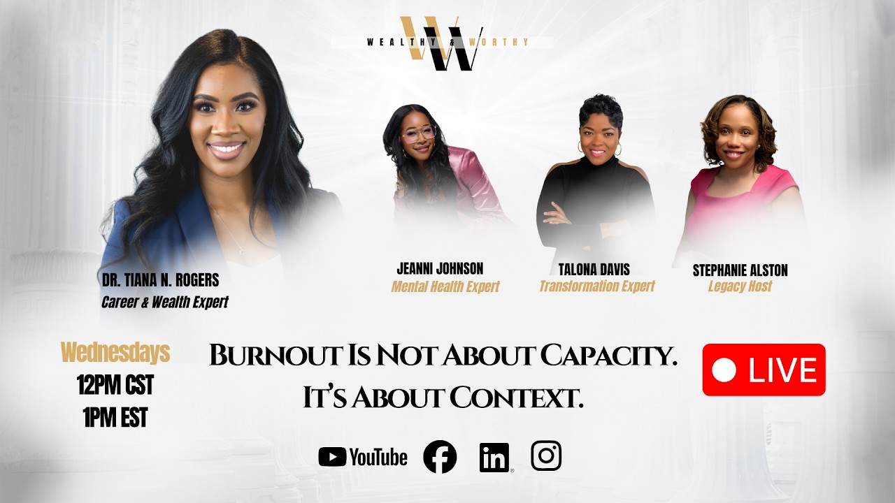 LIVE | Burnout Isn’t About Capacity. It’s About Context.
