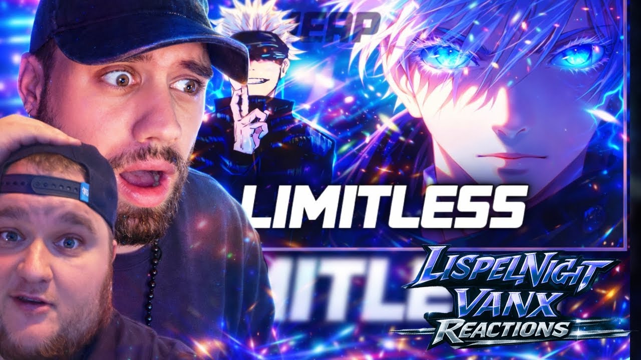 JUJUTSU KAISEN SONG | LIMITLESS | Onican ft. Anbu Monastir x Animetrix [GOJO RAP]| Lipsy Vanx React!