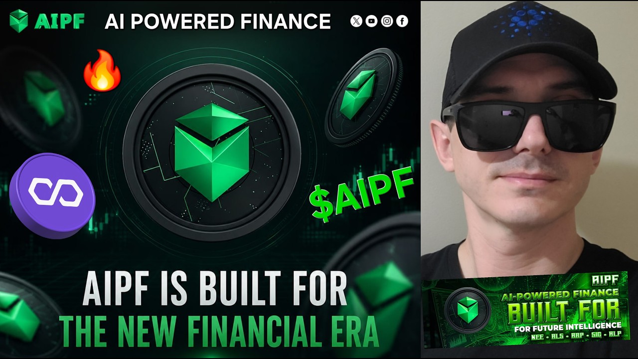 $AIPF - AI POWERED FINANCE TOKEN CRYPTO COIN HOW TO BUY UNISWAP DEX POLYGON BLOCKCHAIM POL MATIC NEW